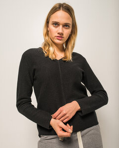 Pullover in Walkstoff aus reiner Bio-Wolle | Walk Sweater - Alma & Lovis