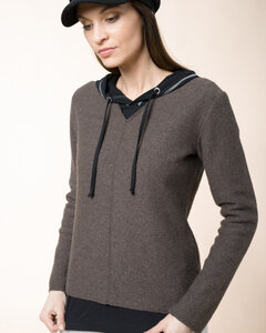Pullover in Walkstoff aus reiner Bio-Wolle | Walk Sweater - Alma & Lovis