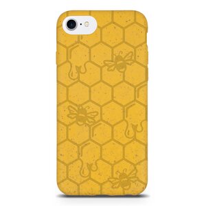 Gravierte Honigbiene - Biologisch abbaubare Handyhülle - Mehrere Farben / Kompostierbar Materialien - MMORE