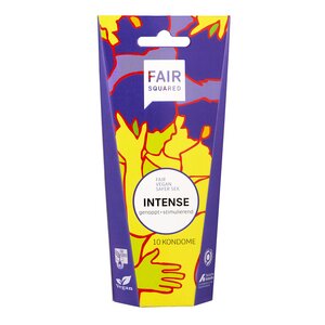 FAIR SQUARED Kondome INTENSE mit Noppen - Fair Squared