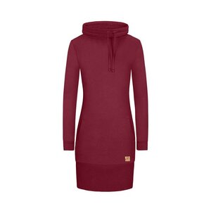 Shawl Hoody Kleid Rot - bleed