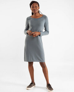 Softes Kleid aus Bio-Baumwolle mit Wolle | Cotwoll Dress - Alma & Lovis
