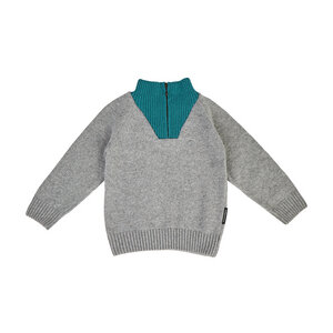 Kinder Strick Troyer Pullover (recycelte Wolle) - Manitober