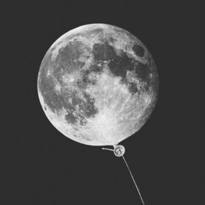 Wandbild / Kunstdruck / Poster / Leinwand - Moon Balloon - Photocircle