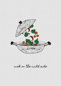 Wandbild / Kunstdruck / Poster / Leinwand - Wok On The Wild Side - Photocircle