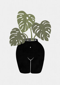 Wandbild / Kunstdruck / Poster / Leinwand - Body-tanical Vase - Photocircle