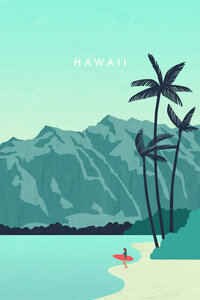 Wandbild / Kunstdruck / Poster / Leinwand - Hawaii - Photocircle