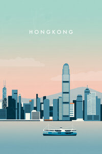 Wandbild / Kunstdruck / Poster / Leinwand - Hongkong - Photocircle
