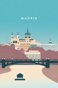 Wandbild / Kunstdruck / Poster / Leinwand - Madrid - Photocircle
