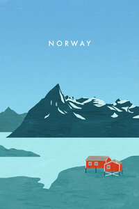 Wandbild / Kunstdruck / Poster / Leinwand - Norwegen - Photocircle