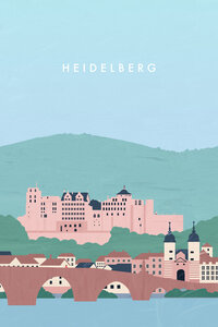 Wandbild / Kunstdruck / Poster / Leinwand - Heidelberg - Photocircle
