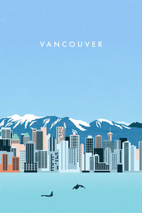 Wandbild / Kunstdruck / Poster / Leinwand - Vancouver - Photocircle