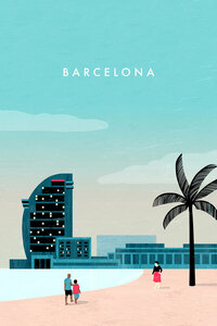 Wandbild / Kunstdruck / Poster / Leinwand - Barcelona - Photocircle