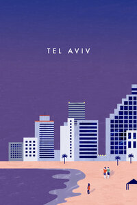 Wandbild / Kunstdruck / Poster / Leinwand - Tel Aviv - Photocircle
