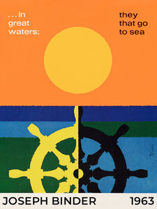 Wandbild / Kunstdruck / Poster / Leinwand - Joseph Binder: In Great Waters - Photocircle