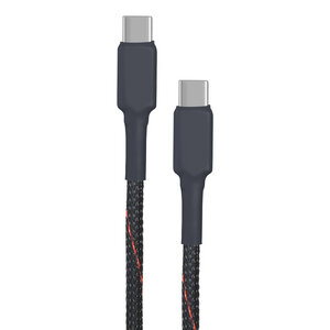 cable salad farbenfrohes 100 Watt Schnellladekabel mit USB-C-Steckern für Laptop & Smaprtphone, 20 V / 5 A - cable salad