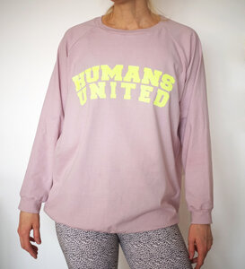 HUMANS UNITED Sweater aus Bio-Baumwolle versch. Farben - Lena Schokolade