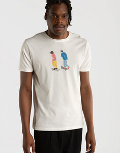 Chill - Herren T-Shirt mit Skater Motiv - Olow