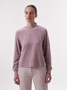 Velvet-Sweatshirt aus Bio-Baumwolle - LANIUS