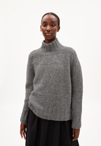 AAMILE PREMIUM - Damen Strick Pullover Oversized Fit aus Alpaka-Woll Mix - ARMEDANGELS
