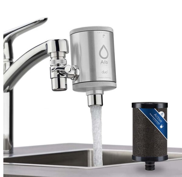 Alb Filter® Duo Active Plus+ Trinkwasserfilter für