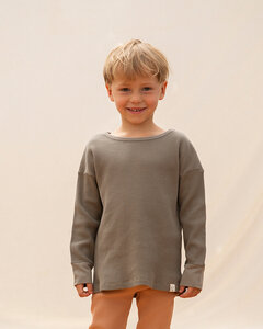 Shirt aus Bio-Baumwolle für Kinder / Basic Longsleeve - Matona
