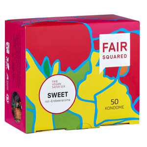 FAIR SQUARED Kondome SWEET 50er Box - Fair Squared
