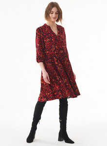 Kleid aus LENZING ECOVERO mit Allover-Print - ORGANICATION
