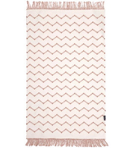 Teppich „Boho“ mit Fransen aus Recycling-Baumwolle - David Fussenegger