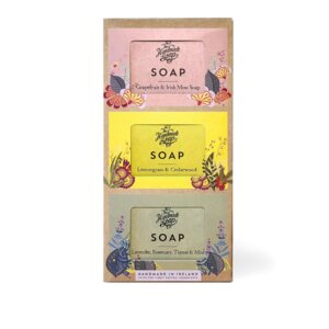 Geschenkset Seifenstücke 3 x140 gr - The Handmade Soap Company