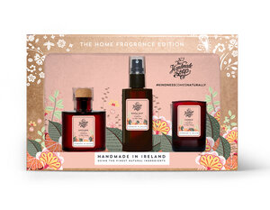Home Fragrance Geschenk Set Mini Diffuser Kerze und Raumspray Grapefruit & May Cang - The Handmade Soap Company