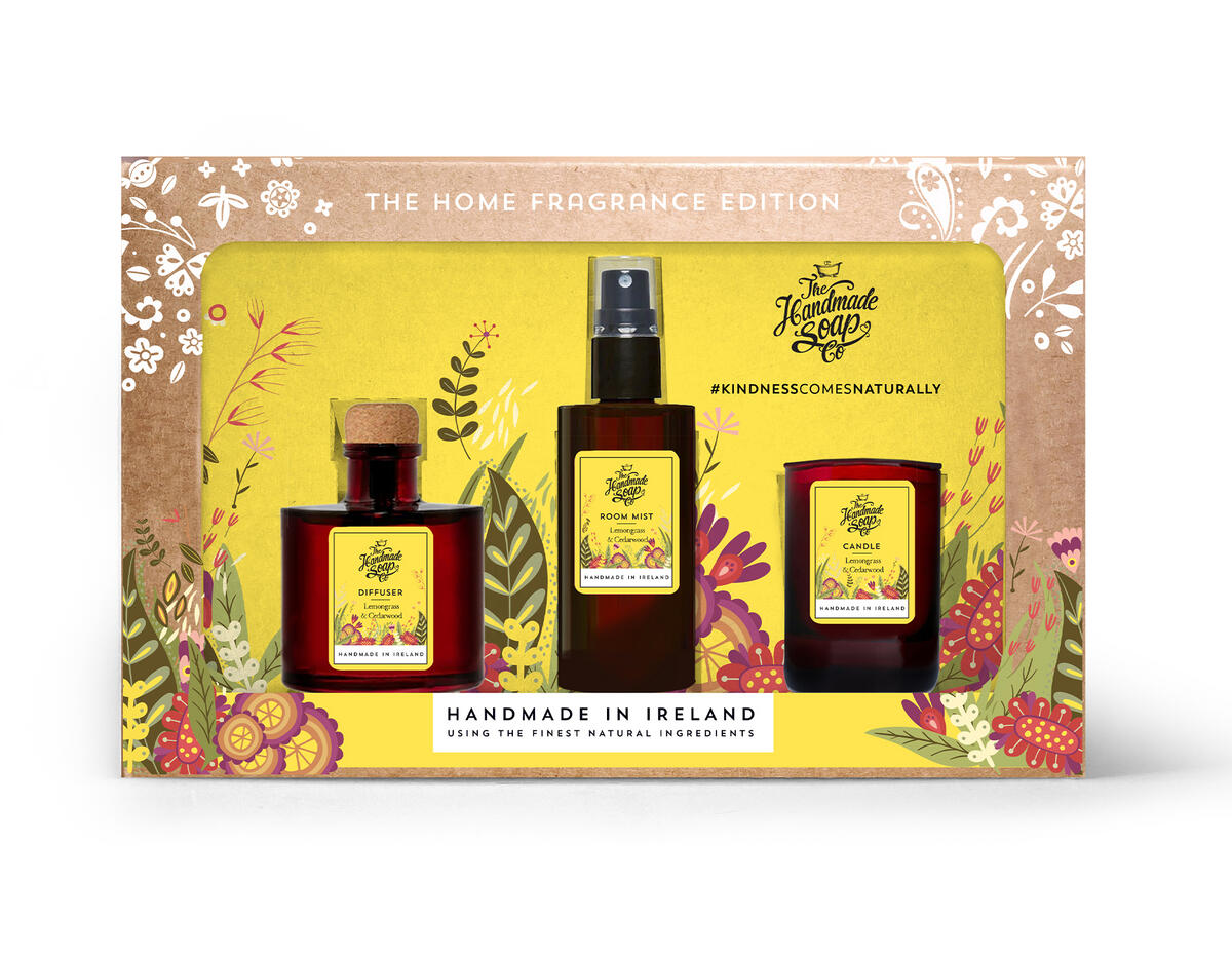 The Handmade Soap Company Home Fragrance Geschenk Set Mini Diffuser