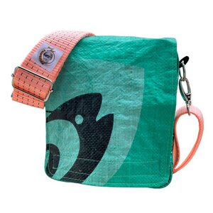 kleine Umhängetasche mit orangenem Tampenjan Gurt Ri10TJ - Beadbags