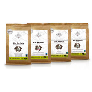 Entdeckerpaket Carasso - biologisch abbaubare Kaffeekapseln - Carasso