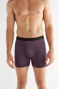 Herren Boxershorts 12 Farben Bio-Baumwolle Unterhose mit Eingriff - Albero