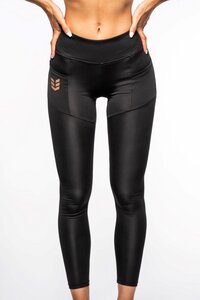 Leggings Black Aphrodite recycelt - Empire Embodied Sportswear