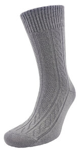 GOTS zertifiziert aus Baby Alpaka Socken mit feinem Zopfmuster - BLS Organic