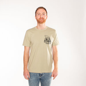 Print T-Shirt Herren | SKIFAHRER CLASSIC | 100% Bio-Baumwolle - karlskopf