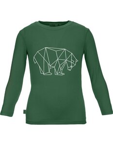 Kinder T-Shirt aus Tencel "Aura" | Grün mit Druck - CORA happywear