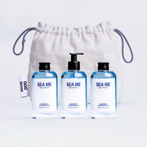Handseifen Vorratsset (3er Pack) | mit Meeresmineralien | vegan | Mehrweg-Glas 250 ml - SEA ME