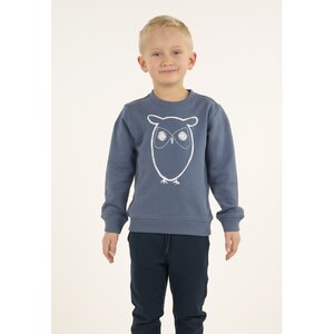 KnowledgeCotton Kinder Sweatshirt Owl reine Bio-Baumwolle - KnowledgeCotton Apparel