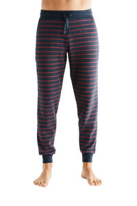  Herren Hose Schlafhose aus 100% Bio-Baumwolle Waffelstrick Pyjama - Leela Cotton