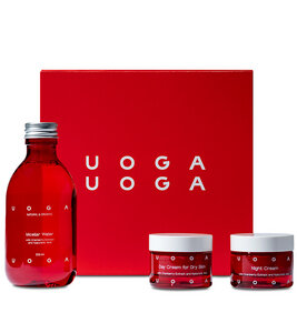Gesichtspflege-Geschenkset „Everyday beautiful“, vegan & bio-zertifiziert - Uoga Uoga