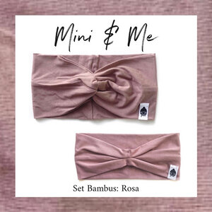 Bambus Stirnband Set "Mini&Me" - Mützenmafia