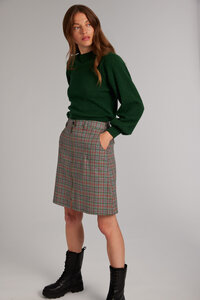 Mini Rock aus Bio-Baumwolle - Split Skirt - Addition Sustainable Apparel