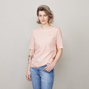 Damen T-Shirt "2Rad Future" Blütenrosa - Greenpeace Warenhaus