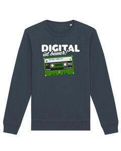 Sweatshirt Unisex Digital ist besser - watapparel
