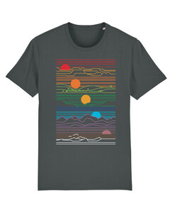 T-Shirt Unisex Sun And Moon - watapparel