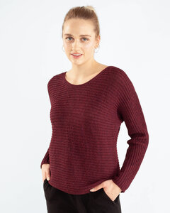 Rippen-Pullover aus Baby-Alpaka | Seamless Ripp Pullover - Alma & Lovis