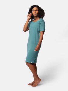 Damen Sleepshirt aus Derby-Rib, GOTS-zertifiziert - greenjama